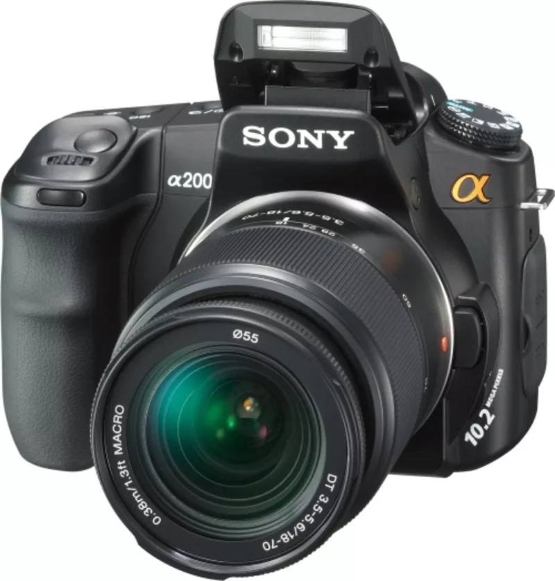 фотоаппарат Sony DSLR-A200+ объектив Sony